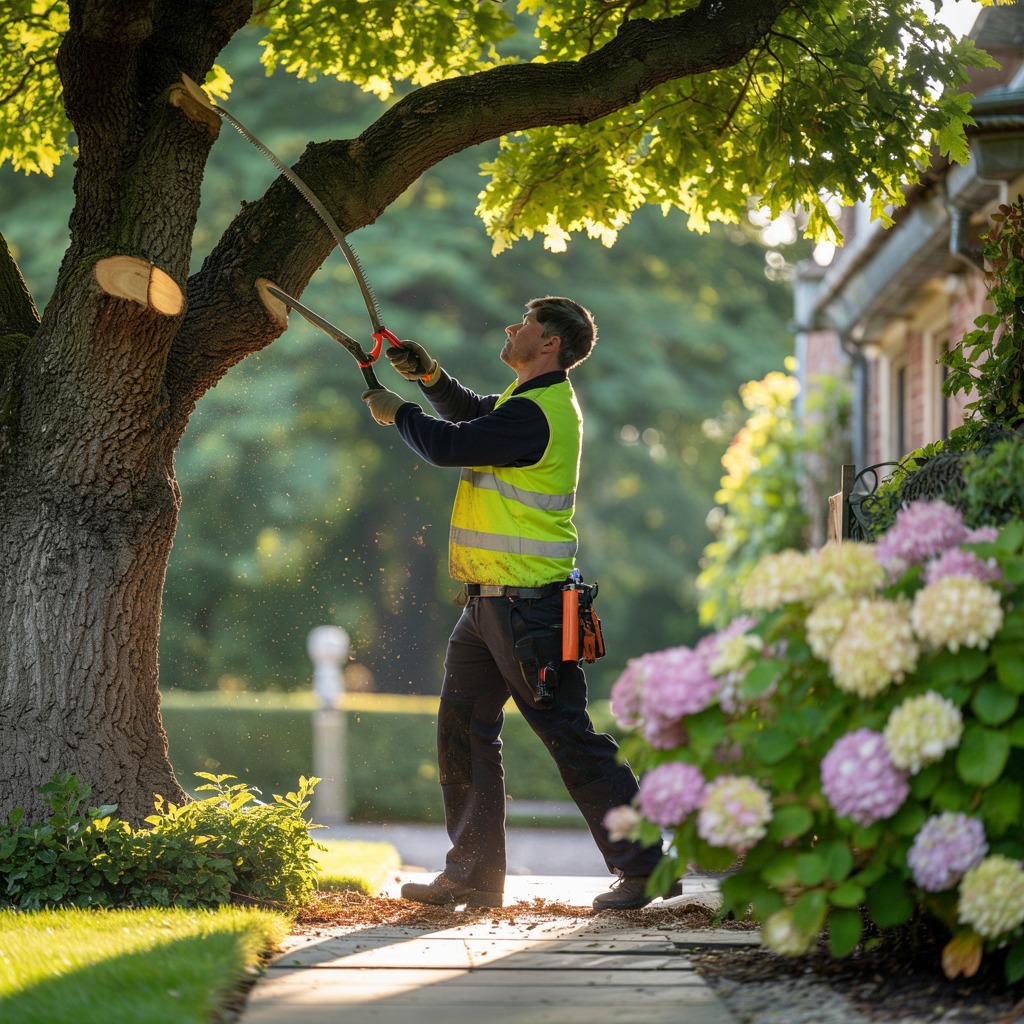 Professional tree pruning service